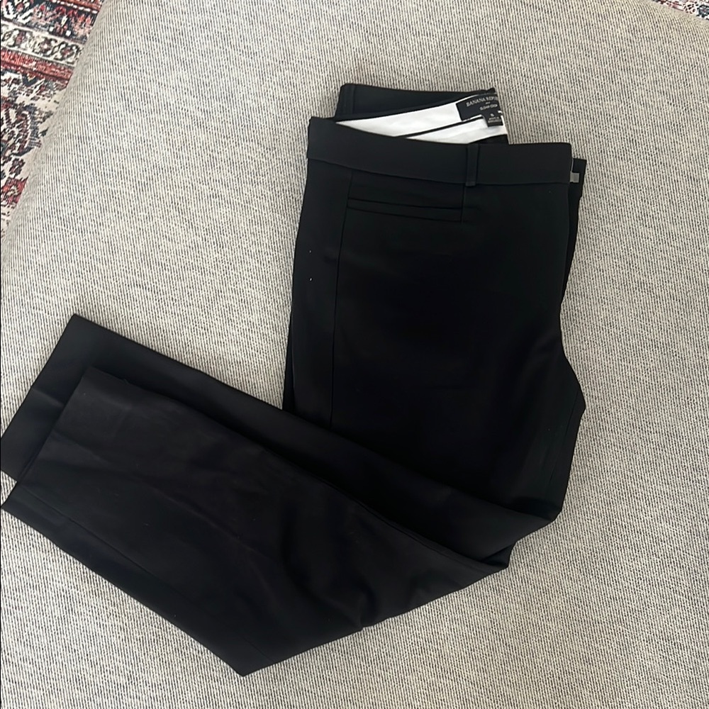 Banana Republic Sloan Crop Black Dress Pants